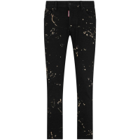 Dsquared2 Men's 'Tidy Biker Paint-Splatter' Jeans