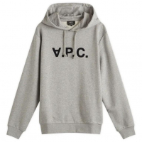 A.P.C. 'Flocked-Logo' Hoodie