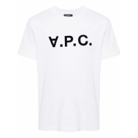 A.P.C. 'Flocked-Logo' T-Shirt