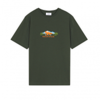 Maison Kitsuné Men's 'Outdoor Profile Fox' T-Shirt