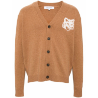 Maison Kitsuné 'Fox Head Intarsia' Strickjacke für Herren