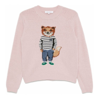 Maison Kitsuné Pull 'Fox-Intarsia' pour Femmes