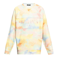 Balmain 'Cloud Print Logo-Embroidered' Sweatshirt für Herren