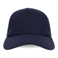 Balmain Men's 'Logo-Embroidered' Cap