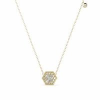 MYC Paris Women's 'Hexagon' Pendant with chain