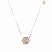 MYC Paris Women's 'Hexagon' Pendant with chain