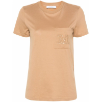 Max Mara T-shirt 'Papaia Logo-Embroidered' pour Femmes