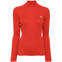 Maison Kitsuné Pull 'Baby Fox Patch High Neck' pour Femmes