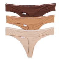 Calvin Klein Tangas 'Luxe' pour Femmes - 3 Pièces