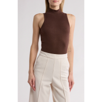 Calvin Klein Haut sans manches 'Mock Neck Knit' pour Femmes