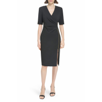 Calvin Klein Robe fourreau 'Short Sleeve Zipper' pour Femmes