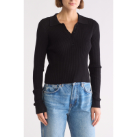 Calvin Klein Jeans Pull 'Rib Polo' pour Femmes