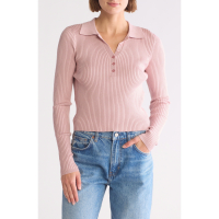 Calvin Klein Jeans Pull 'Rib Polo' pour Femmes