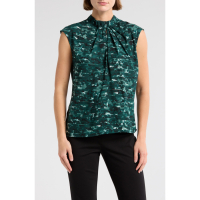 Calvin Klein Top à manches courtes 'Cap Sleeve Twist Front' pour Femmes