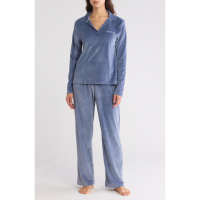 Calvin Klein Pyjama 'Plush Rib' pour Femmes - 2 Pièces