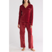 Calvin Klein Pyjama 'Plush Rib' pour Femmes - 2 Pièces