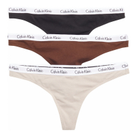 Calvin Klein Tangas 'Logo Assorted' pour Femmes - 3 Pièces