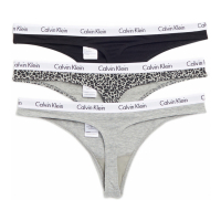 Calvin Klein Tangas 'Logo Assorted' pour Femmes - 3 Pièces