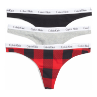 Calvin Klein Tangas 'Logo Assorted' pour Femmes - 3 Pièces