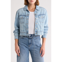 Calvin Klein Jeans Veste 'Crop Denim' pour Femmes