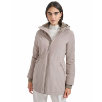 Calvin Klein Imperméable 'Hooded Faux-Fur-Lined Anorak' pour Femmes