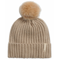 Calvin Klein Bonnet 'Chunky Rib Knit Pom' pour Femmes