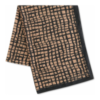 Calvin Klein Foulard 'Geo-Print Chiffon Wrap' pour Femmes