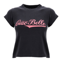 Balenciaga T-Shirt sans manches 'Ciao Bello Shrunk' pour Femmes