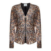 Isabel Marant Veste 'Isabel Marant Leopard Printed V-Neck' pour Femmes