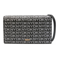 DKNY Pochette 'Logo-Print' pour Femmes