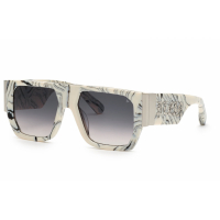 Philipp Plein Lunettes de soleil 'SPP094M5409YL' pour Hommes