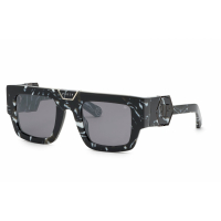 Philipp Plein Lunettes de soleil 'SPP092M50Z21G' pour Hommes