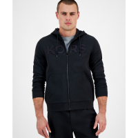 Michael Kors Men's 'Textured-Logo Zip' Track Jacket