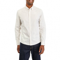 Michael Kors Chemise 'Long Sleeve Woven Button Down Railroad Stripe' pour Hommes