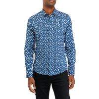 Michael Kors Chemise 'Long Sleeve Woven Tossed Flower Bud' pour Hommes