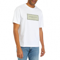 Michael Kors T-shirt 'Seersucker Label Graphic' pour Hommes