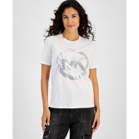 Michael Kors T-shirt 'Foil-Logo' pour Femmes