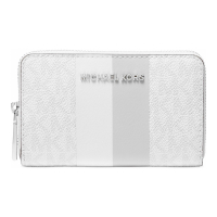 Michael Kors Porte-Cartes 'Jet Set Logo Small Zip Around' pour Femmes