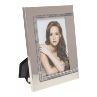 Aulica Iton Nickel Plated Frame With Silver Glitter Epoxy 10 x 15 cm