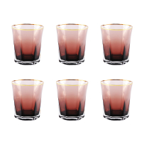 Aulica Pint Glass x6 - Purple