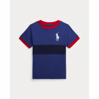 Ralph Lauren 'Big Pony Heavyweight Cotton Jersey Tee' für Kleiner Jungen