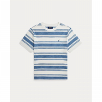 Ralph Lauren 'Striped Cotton Jersey Tee' für großes Jungen