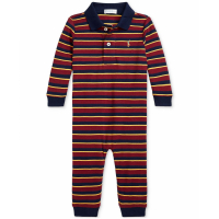 Polo Ralph Lauren 'Striped Polo Coverall' für Baby Jungen