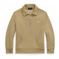 Polo Ralph Lauren 'Fleece Quarter-Zip Pullover Sweatshirt' für Kleinkind & Kleiner Junge