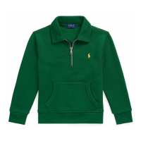 Polo Ralph Lauren 'Fleece Quarter-Zip Pullover Sweatshirt' für Kleinkind & Kleiner Junge