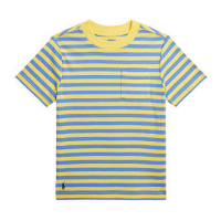 Ralph Lauren 'Striped Cotton Jersey Pocket T-Shirt' für Kleiner Jungen