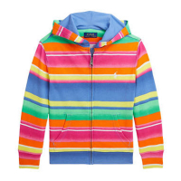 Ralph Lauren 'Striped Spa Terry Full Zip Hoodie' für Kleiner Jungen