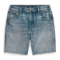 Ralph Lauren 'Paint-Print Denim Carpenter Pants' für großes Jungen