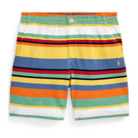 Ralph Lauren 'Striped Cotton Mesh Shorts' für großes Jungen