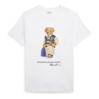 Ralph Lauren 'Polo Bear Cotton Jersey Tee' für großes Jungen